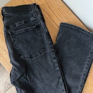 Madewell Black Jean